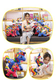 unicorn plush toys cute cartoon rainbow horse
