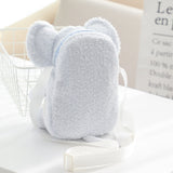 Cute Cartoon Animal Plush Backpack Stuffed Elephant Cross Body Bag Kids School Bag