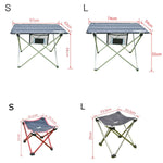 Camping Foldable Chair & Stool Aluminum Alloy Outdoor Picnic