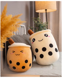 real-life bubble tea plush toy stuffed food milk tea soft doll  gift