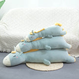plush unicorn toy cute lying pose soft unicorn