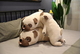Plush Shar Pei toy Stuffed Plush Animal Dog Soft Doll Pug