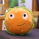 Cute Cartoon Plush hamburger ice cream french fries toy