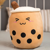 real-life bubble tea plush toy stuffed food milk tea soft doll  gift