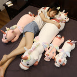 Unicorn Long Plush Pillow Stuffed Plush