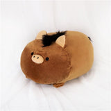 Plush Cat Tiger Wild Boar Tstuffed Round Shape Animal