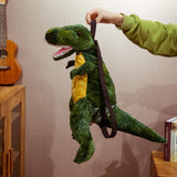 Tyrannosaurus Dinosaur Plush Backpack Stuffed Sof Real Life Animals