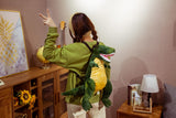 Tyrannosaurus Dinosaur Plush Backpack Stuffed Sof Real Life Animals