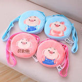 New Arrival Pig Plush Bag Children Crossbody Bag Cartoon Coin Purse