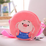 New Arrival Pig Plush Bag Children Crossbody Bag Cartoon Coin Purse