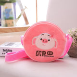 New Arrival Pig Plush Bag Children Crossbody Bag Cartoon Coin Purse