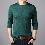 2020 New Fashion Brand Sweaters Man Pullovers O-Neck Slim Fit