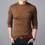2020 New Fashion Brand Sweaters Man Pullovers O-Neck Slim Fit