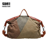 Man Canvas Tote BagHandbag Messenger Bags Vintage