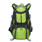 50L Outdoor Mountaineering Bags Water Repellent Nylon Shoulder