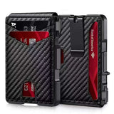 Minimalist RFID Blocking Carbon Fiber Wallet