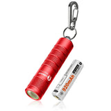 Professional Mini Keychain Flashlight with Magnetic Tail (760lm)
