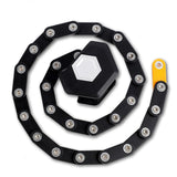 Foldable Bike Lock Alloy Steel Anti-Theft for MTB Road E-bike Motorcycle