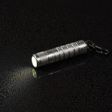 Professional Mini Keychain Flashlight with Magnetic Tail (760lm)