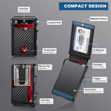 Minimalist RFID Blocking Carbon Fiber Wallet