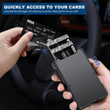 Minimalist RFID Blocking Carbon Fiber Wallet