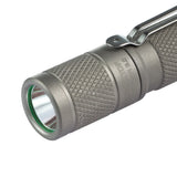 Professional Titanium EDC Flashlight – 900 Lumens Ultra-Lightweight Edition