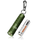 Professional Mini Keychain Flashlight with Magnetic Tail (760lm)