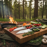 4010BK-01 Minimalist Outdoor Cooking Tool - OD Green Edition