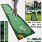 Golf Practice Grass Mat Golf Training Golf Carpet Putting Mat Thick Smooth Practice