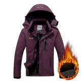 Winter Inner Fleece Waterproof Hiking Jackets