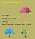 Tent 2-3 Person  Waterproof Backpacking