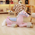 unicorn plush toys stuffed big animal soft doll 85cm