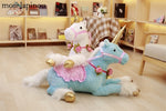 unicorn plush toys stuffed big animal soft doll 85cm