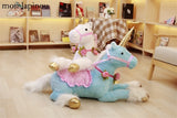 unicorn plush toys stuffed big animal soft doll 85cm