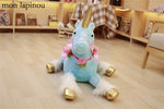 unicorn plush toys stuffed big animal soft doll 85cm