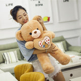 Bear Plush Toys Cute Teddy Bear Hold Heat Soft Doll Girls