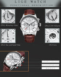 New Watch Men Fashion Sport Quartz Clock