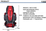 Backpack 85L