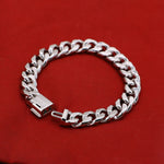 Men Simple 10MM 100% 925 Sterling Silver