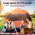 Automatic Tent 6-8 Person Easy Open Camp