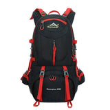 50L Outdoor Mountaineering Bags Water Repellent Nylon Shoulder