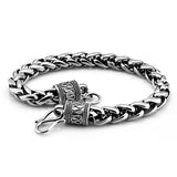 New fashion retro men Shitai silver bracelet