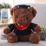 Plush Graduation Teddy Bear with Cap and Gown 2019 Students Graduation Gift